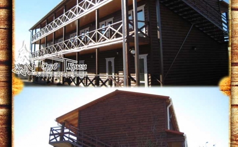 Построим деревянный отель по каркасной технологии 210 м² в Крыму